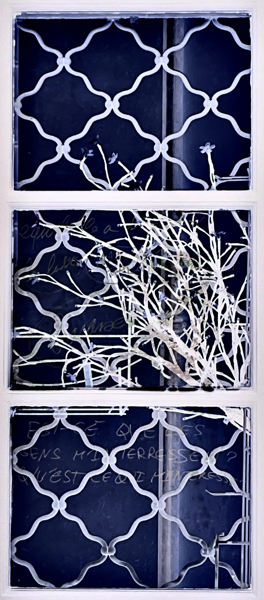 Cimeterre en symétre